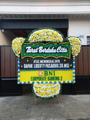Papan Bunga Duka di Kedung Halang