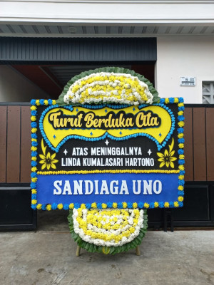 Papan Bunga Duka di Kedung Halang
